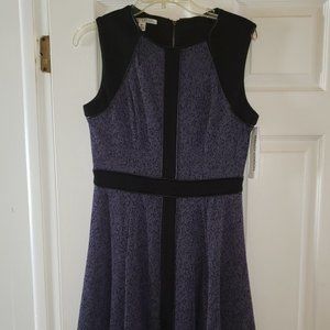 Stand out purple/black dress
